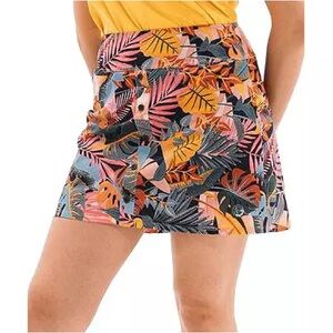 Foray Women’s Golf Skort Tropical Print Size M NWT • Performance Wear